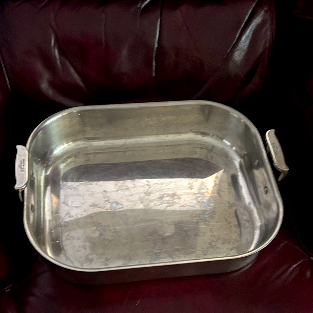 All Clad stainless steel Roasting Pan with Handles